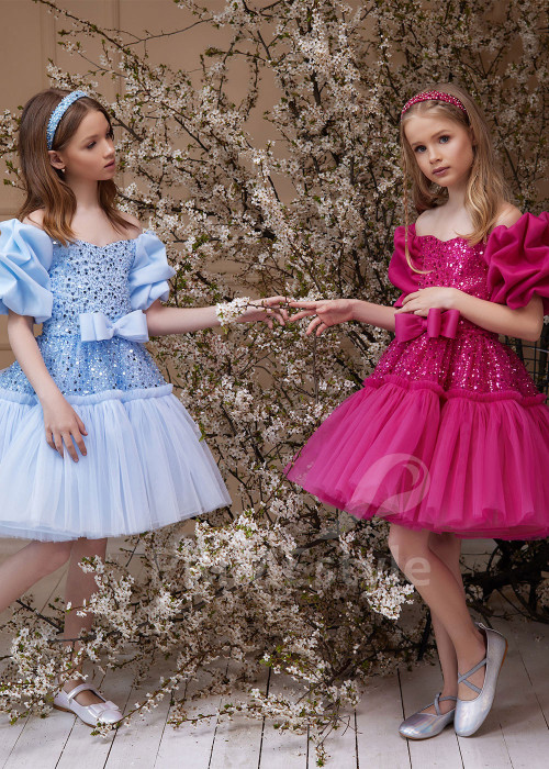 Detské slávnostné šaty RS152