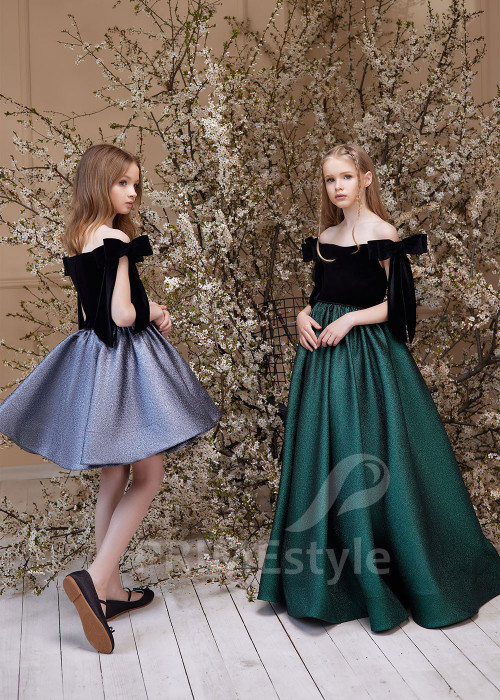 Dievčenské spoločenské šaty RS153