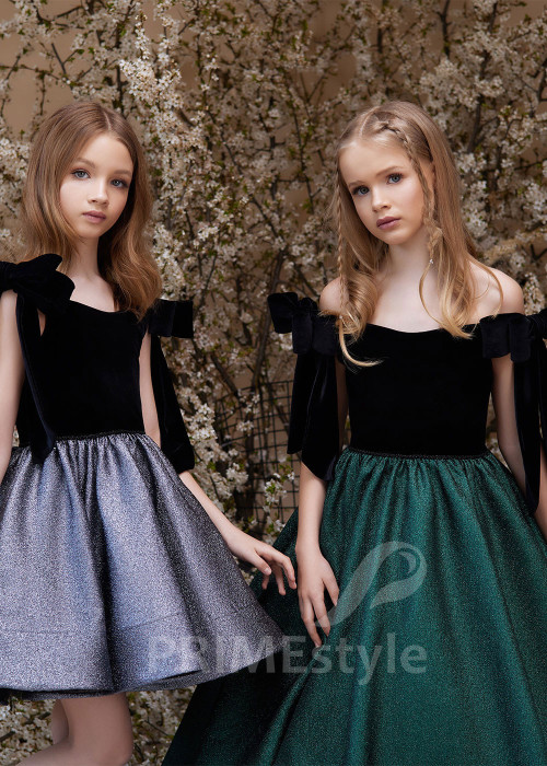 Dievčenské spoločenské šaty RS153