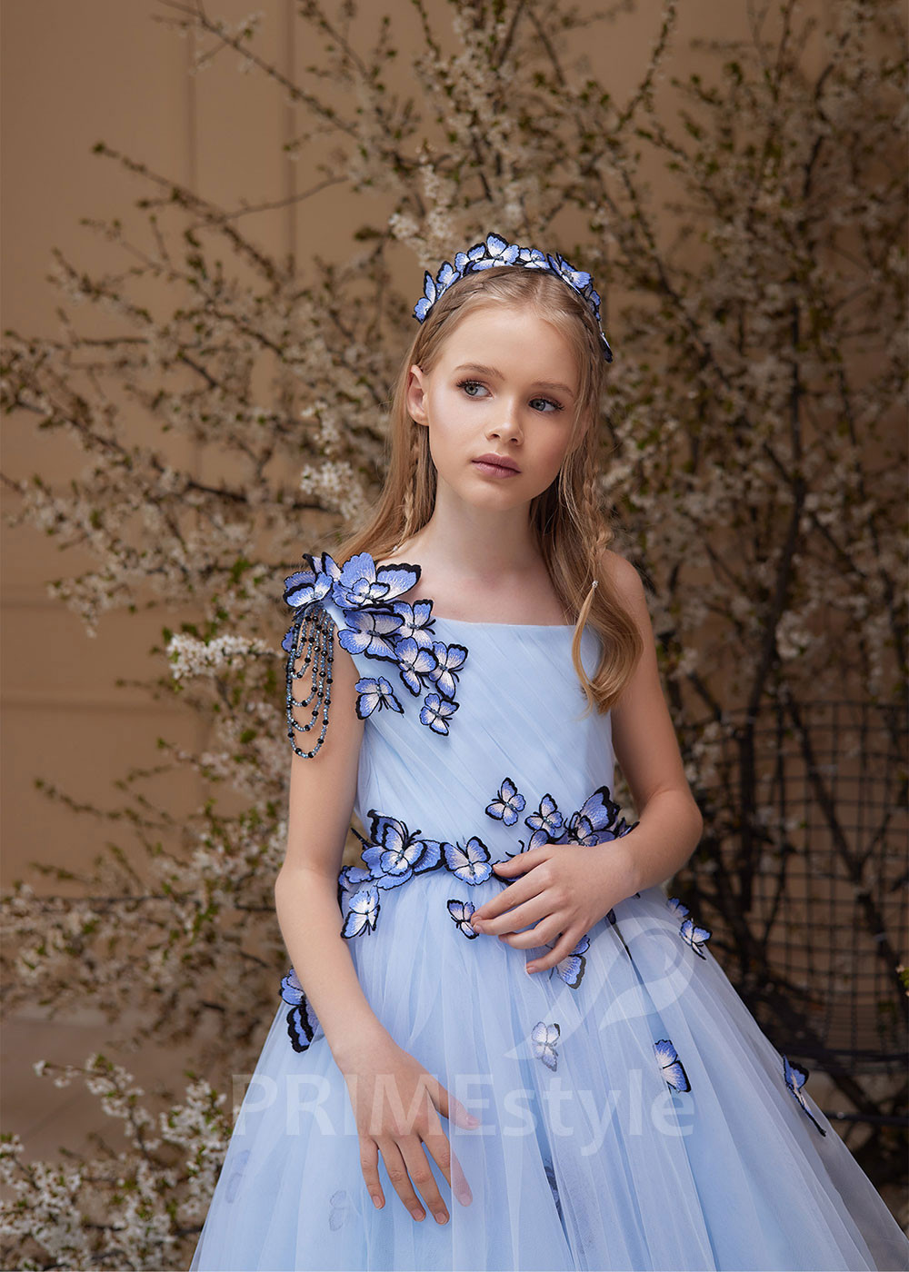 Detské princeznovské šaty  RS154