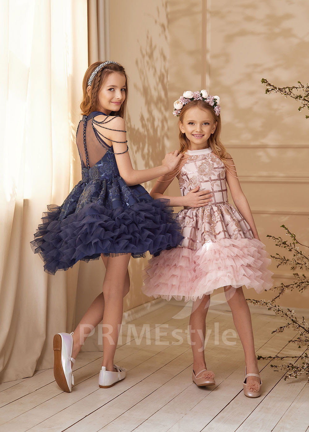 Detské slávnostné šaty RS156