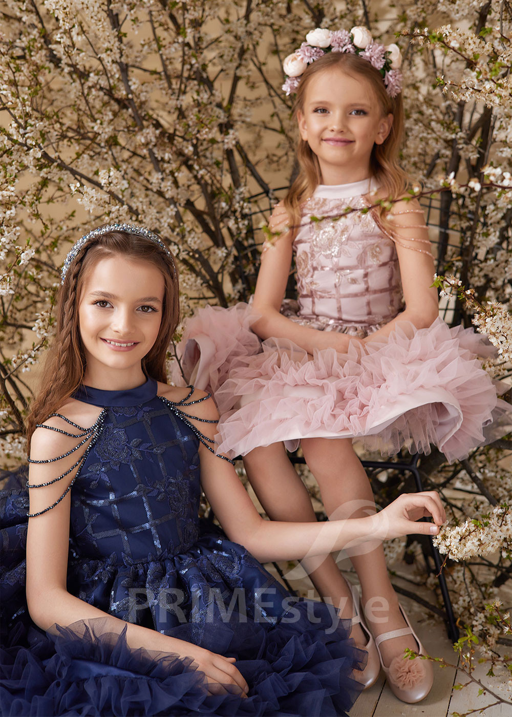 Detské slávnostné šaty RS156