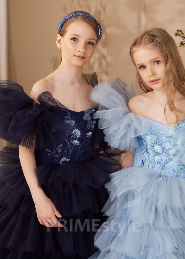 Tylové detské šaty RS157 - primestyle.sk