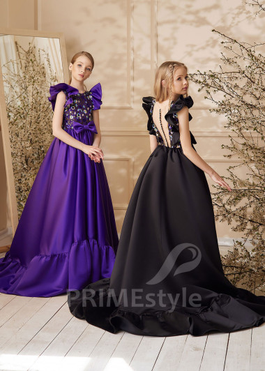 Detské spoločenské šaty RS158