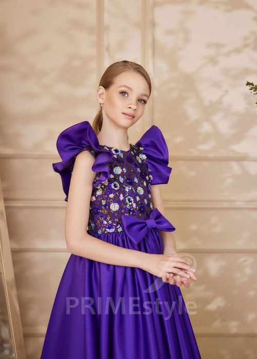 Detské spoločenské šaty RS158