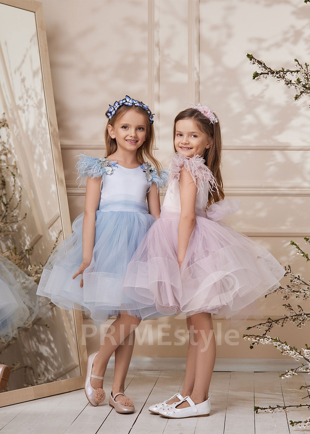 Detské šaty pre malé družičky RS159