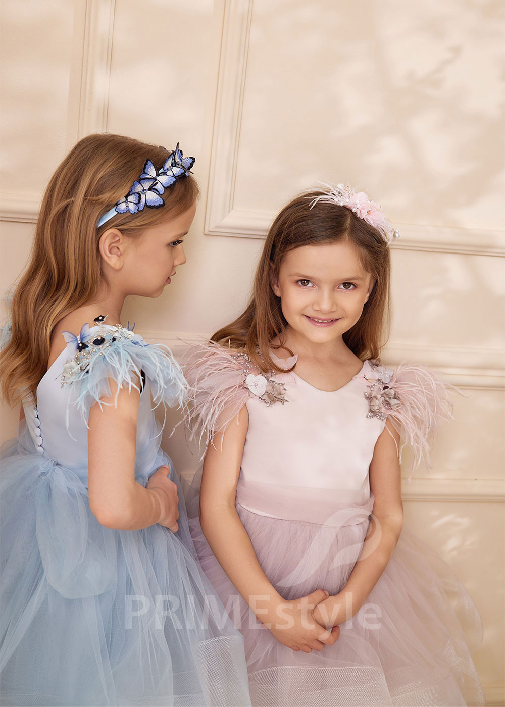 Detské šaty pre malé družičky RS159