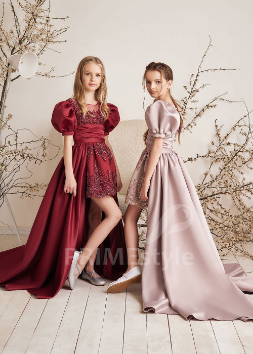 Detské spoločenské šaty RS160