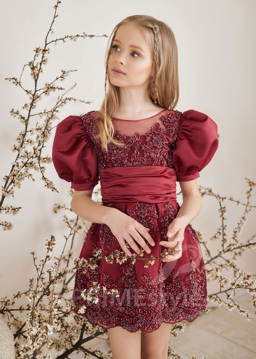 Detské spoločenské šaty RS160