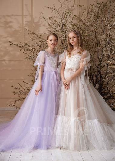 Detské princeznovské šaty  RS161