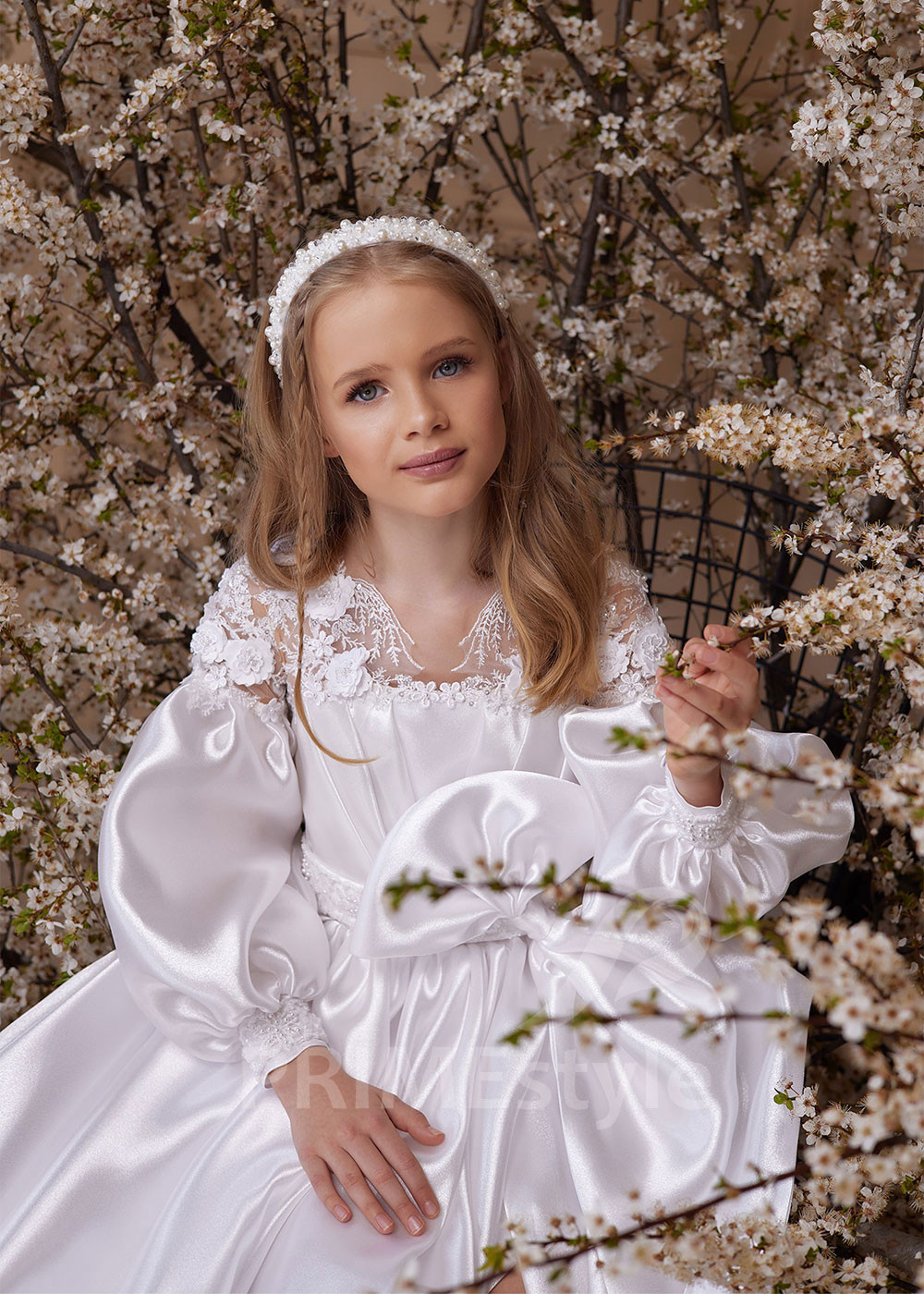 Šaty na prvé sväté prijímanie RS162