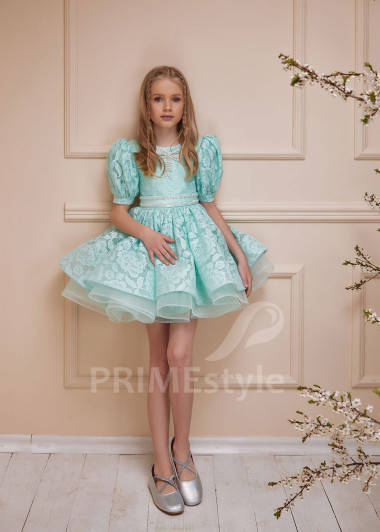 Detské šaty na svadbu RS163