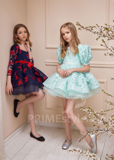 Detské šaty na svadbu RS163 - primestyle.sk