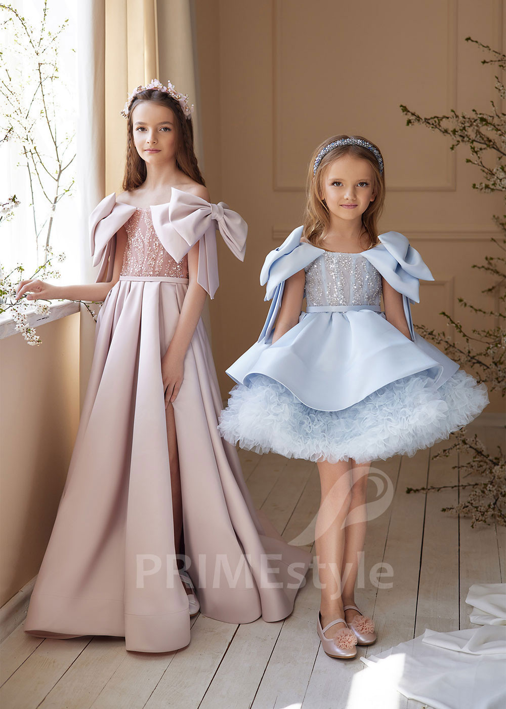 Detské slávnostné šaty RS164