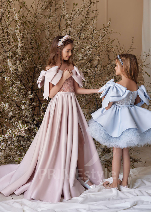 Detské slávnostné šaty RS164