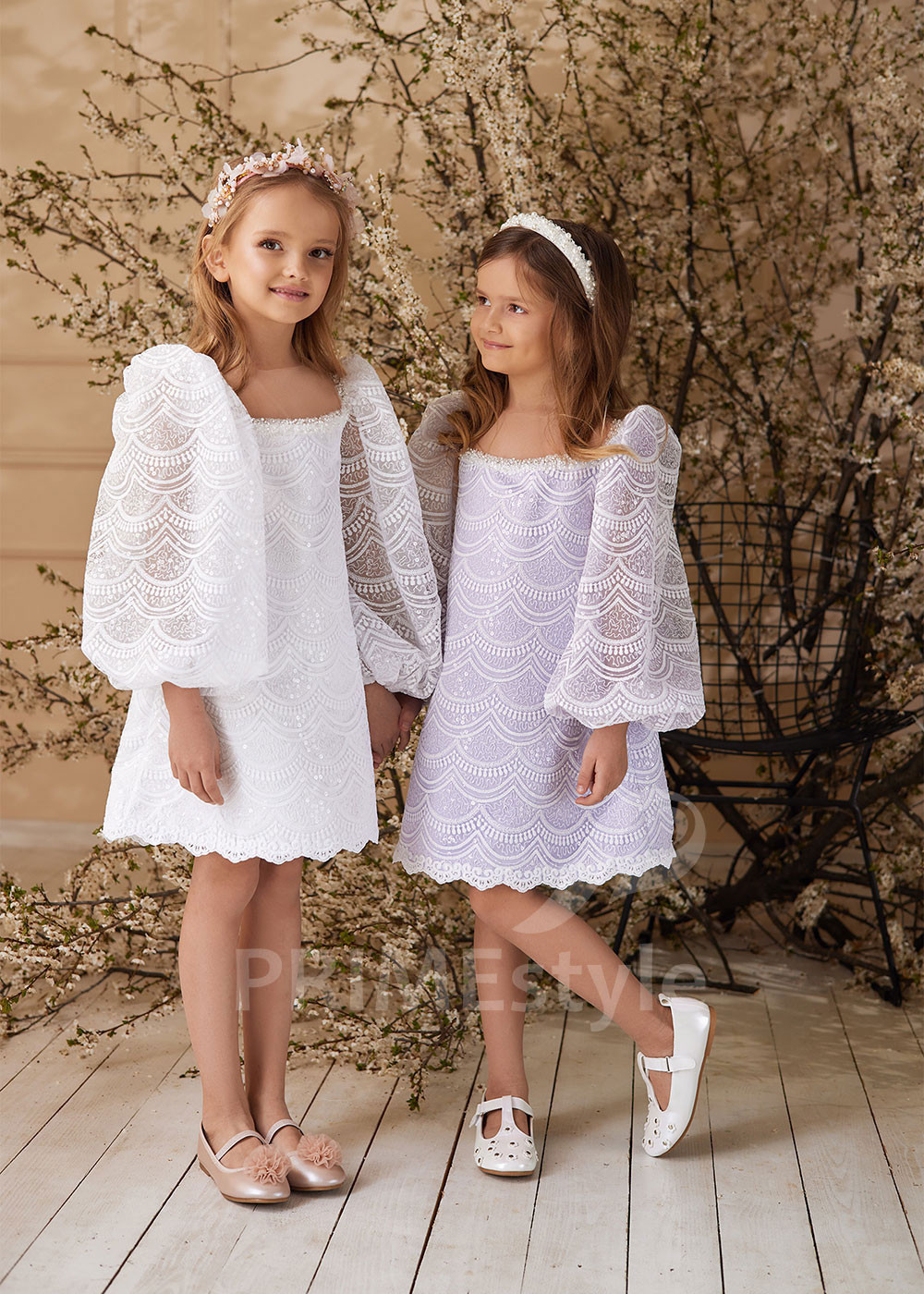 Detské šaty na svadbu RS167