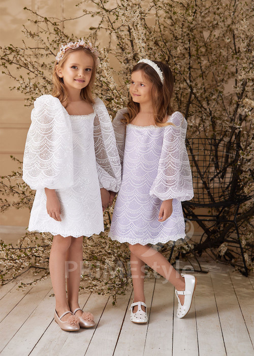 Detské šaty na svadbu RS167