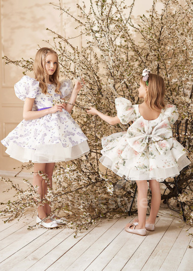 Šaty na svadbu pre malé družičky RS168 - primestyle.sk