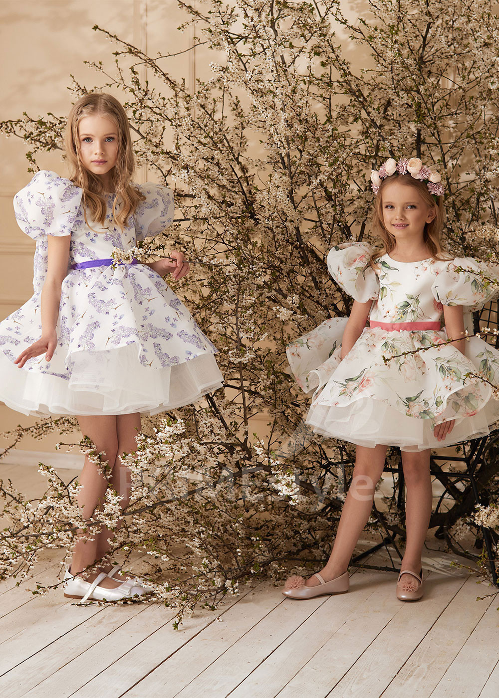 Šaty na svadbu pre malé družičky RS168