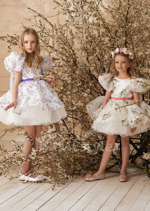 Šaty na svadbu pre malé družičky RS168