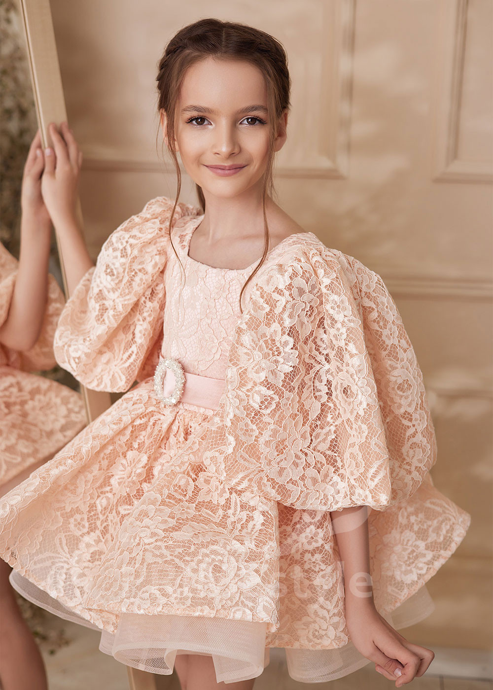 Detské šaty na svadbu RS170