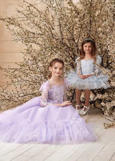 Detské šaty na svadbu RS174 - primestyle.sk