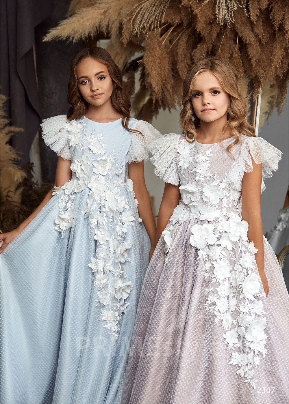 Detské šaty na svadbu RC2307