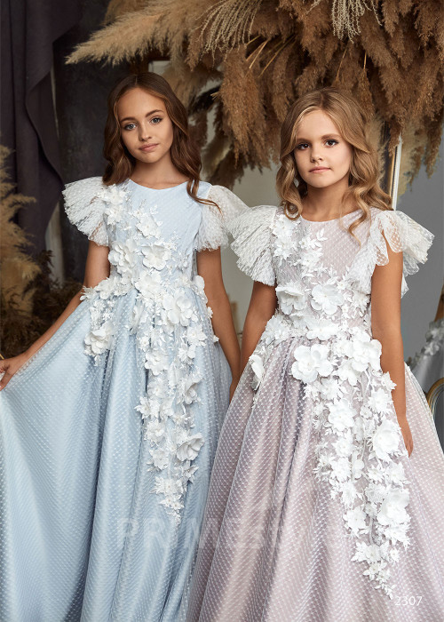 Detské šaty na svadbu RC2307