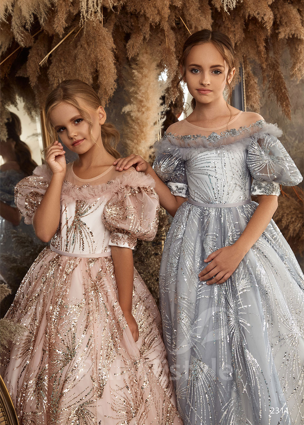 Luxusné dievčenské šaty RC2311