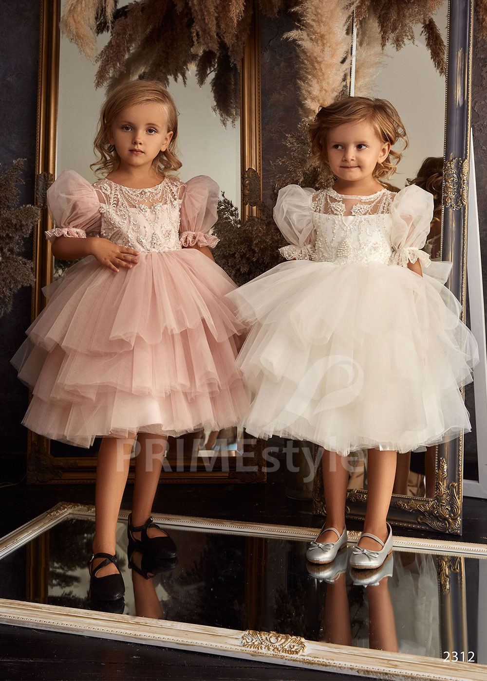 Detské šaty pre malé družičky RC2312