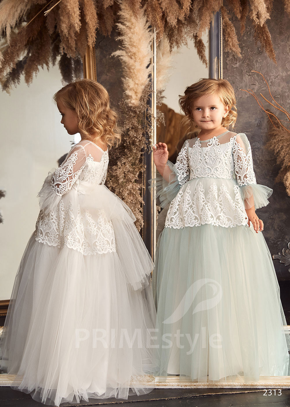 Šaty na svadbu pre malé družičky RC2313