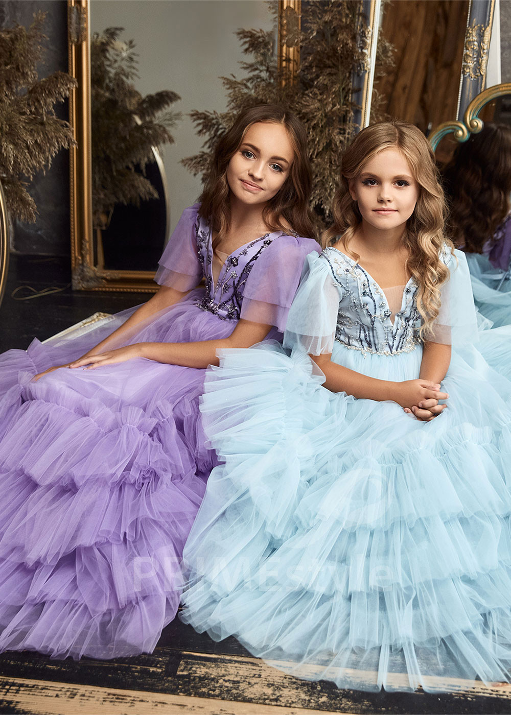 Detské princeznovské šaty RC2316