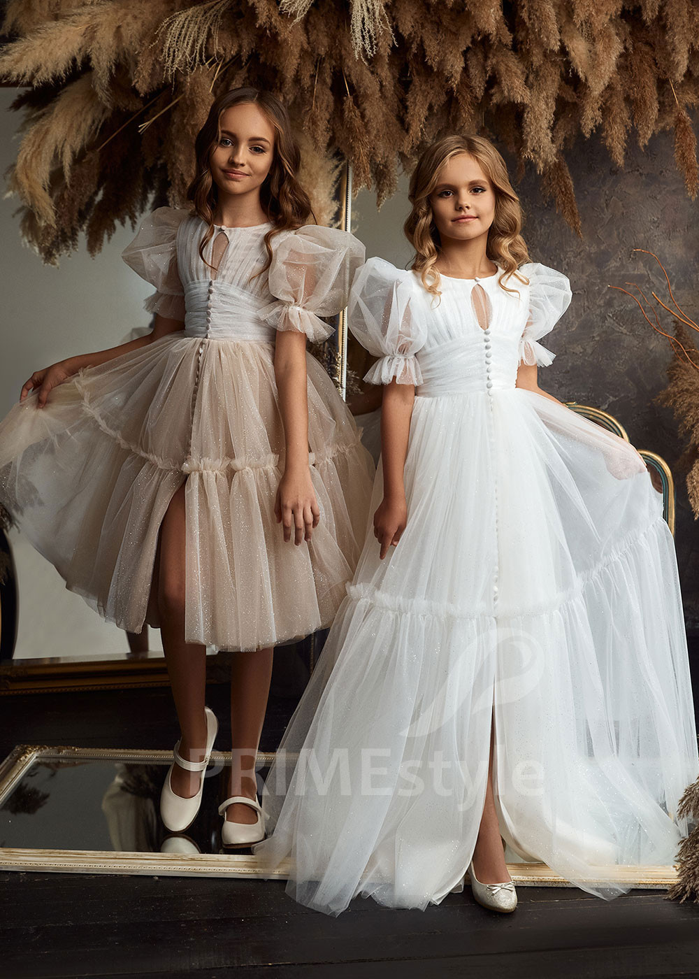 Detské princeznovské šaty RC2318