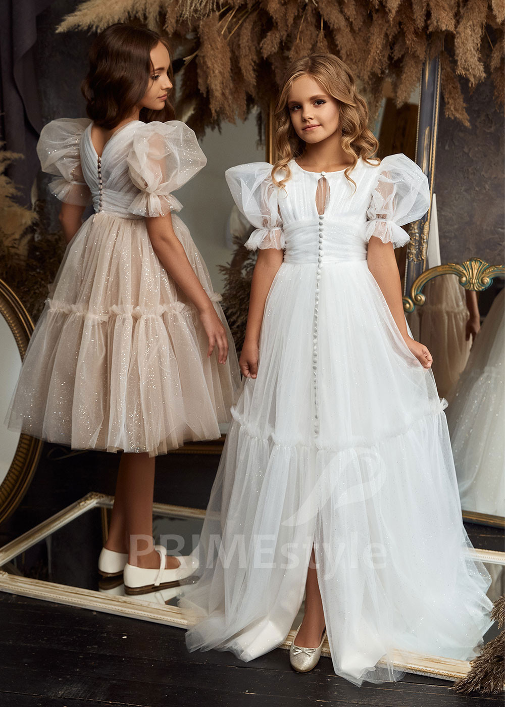 Detské princeznovské šaty RC2318