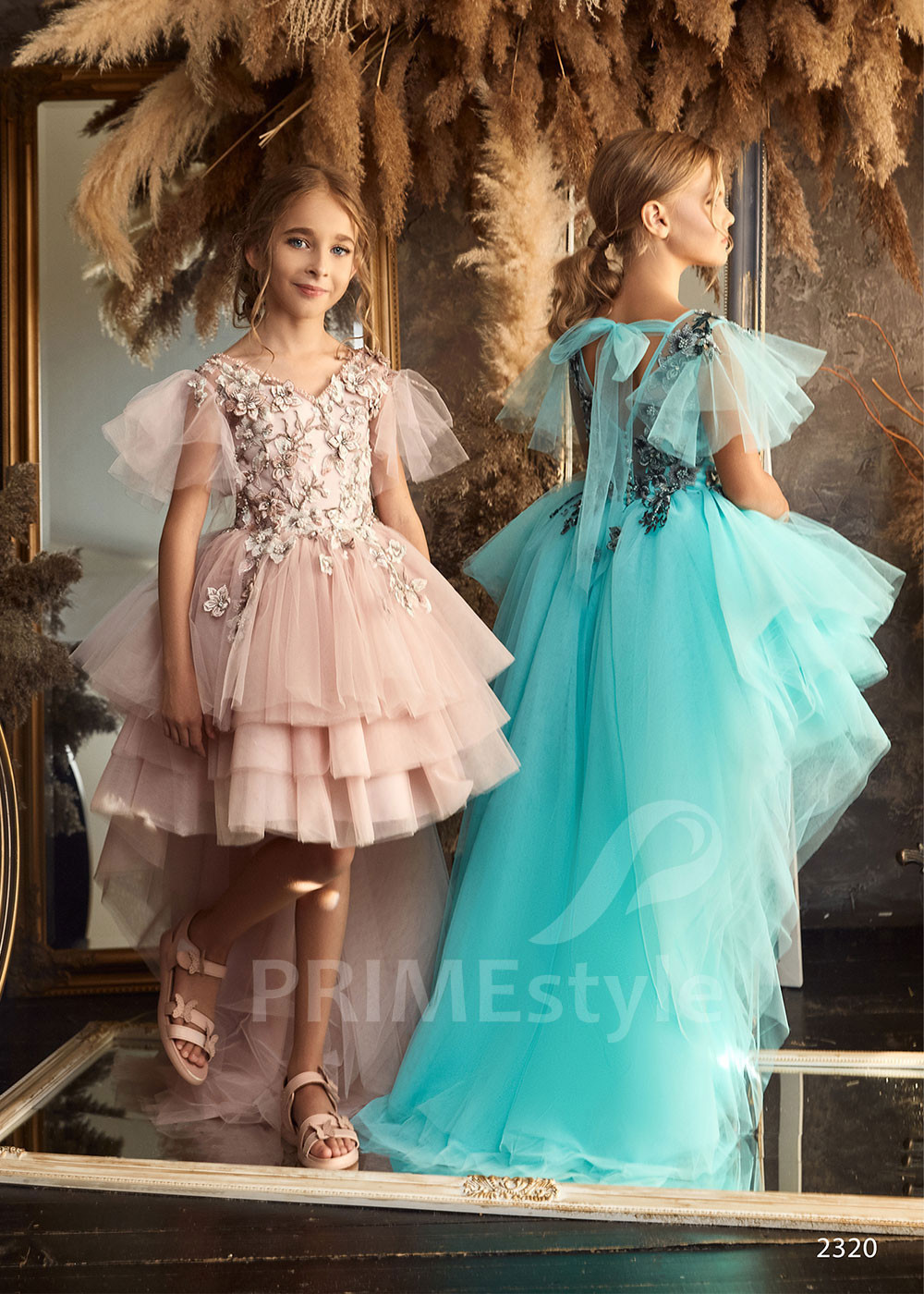 Detské slávnostné šaty RC2320