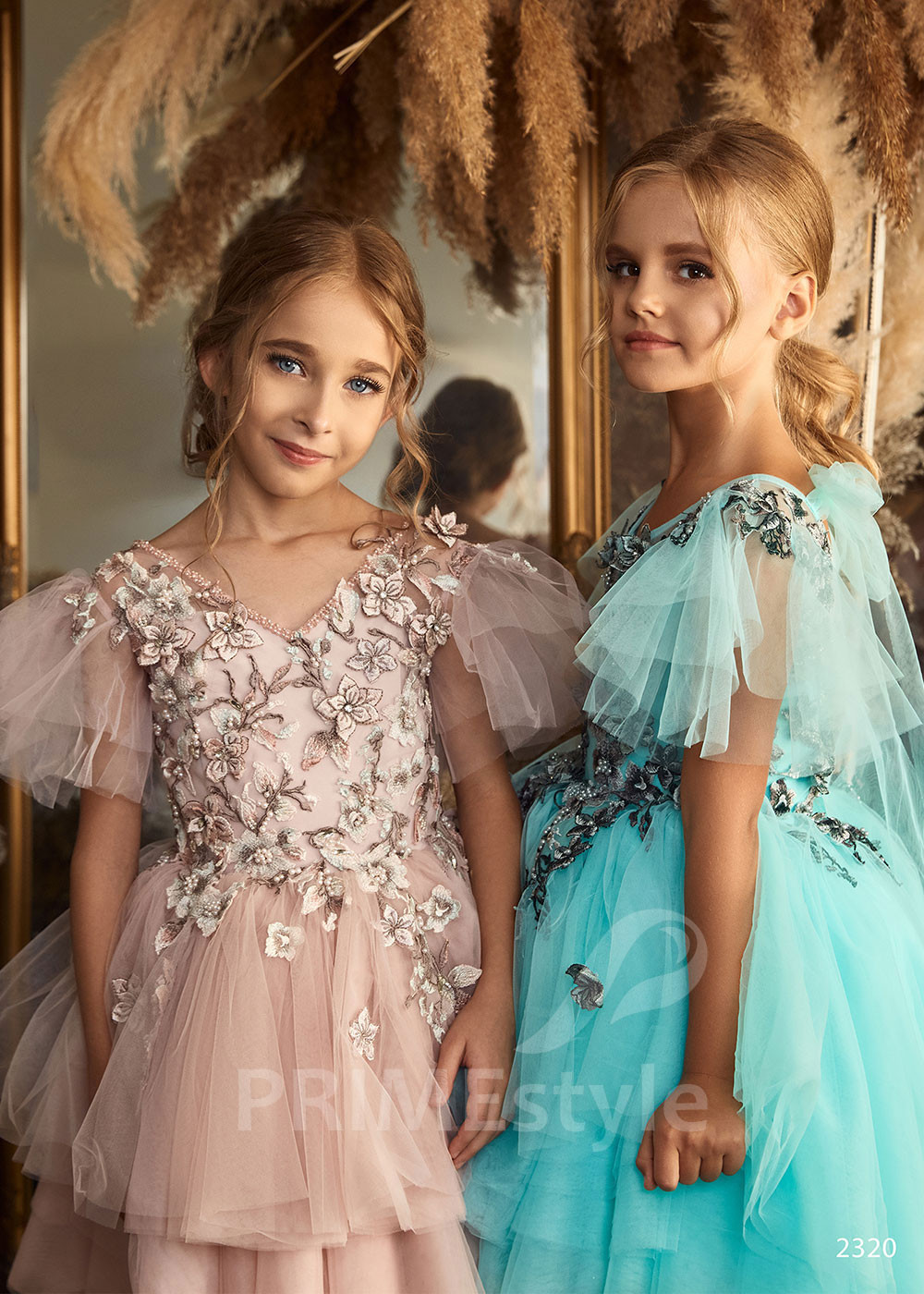 Detské slávnostné šaty RC2320