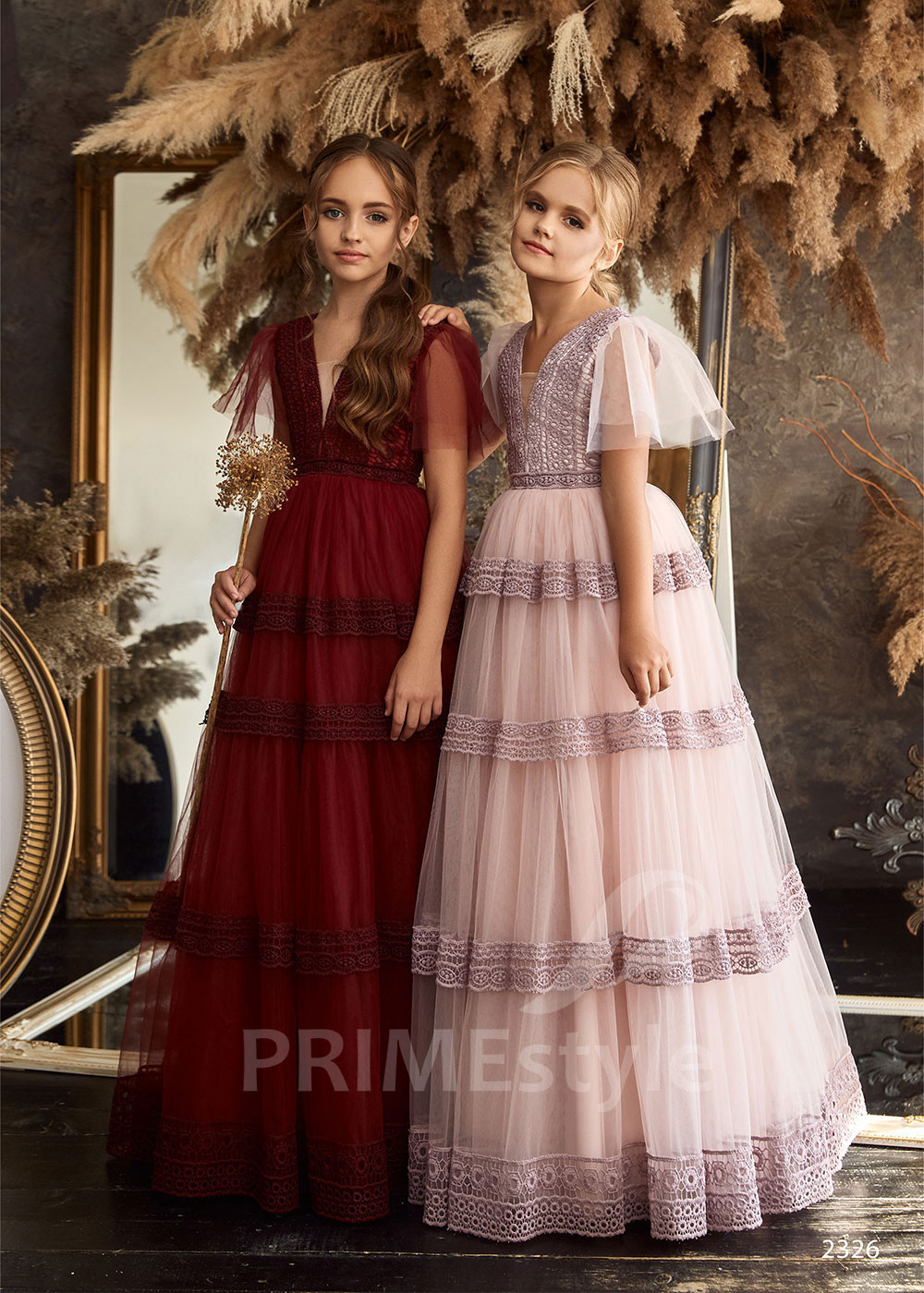 Luxusné detské šaty RC2326