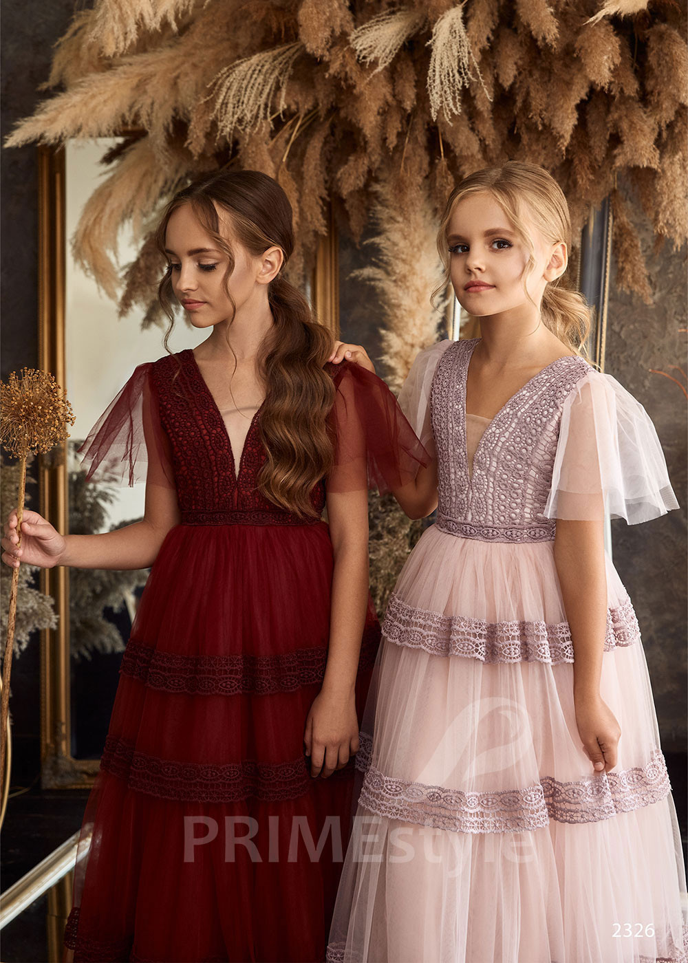 Luxusné detské šaty RC2326