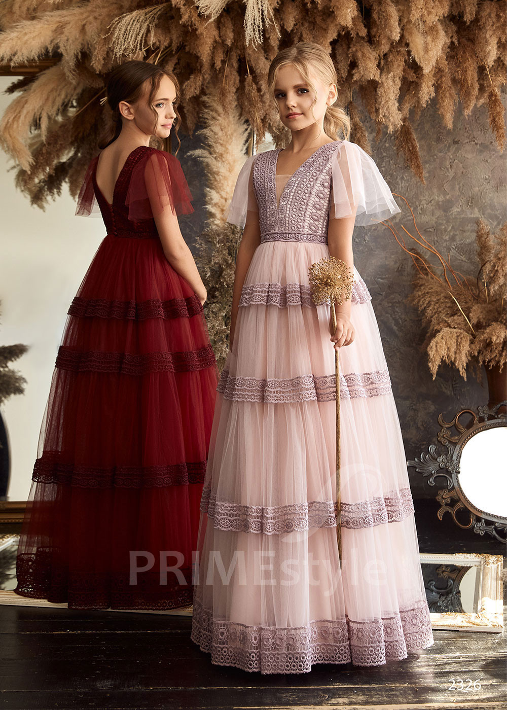 Luxusné detské šaty RC2326