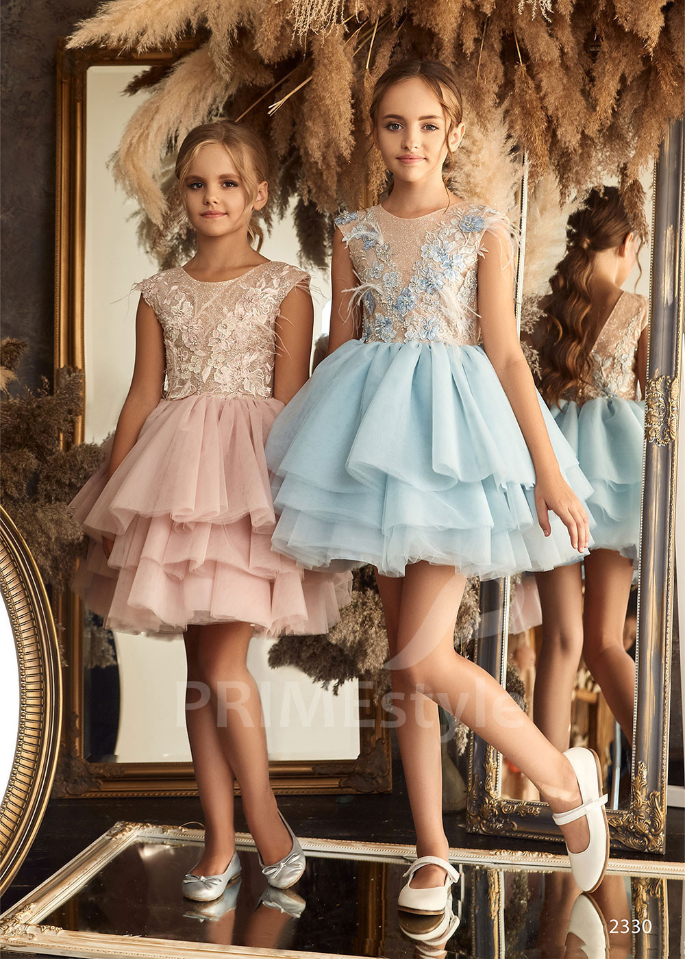 Detské šaty na svadbu RC2330