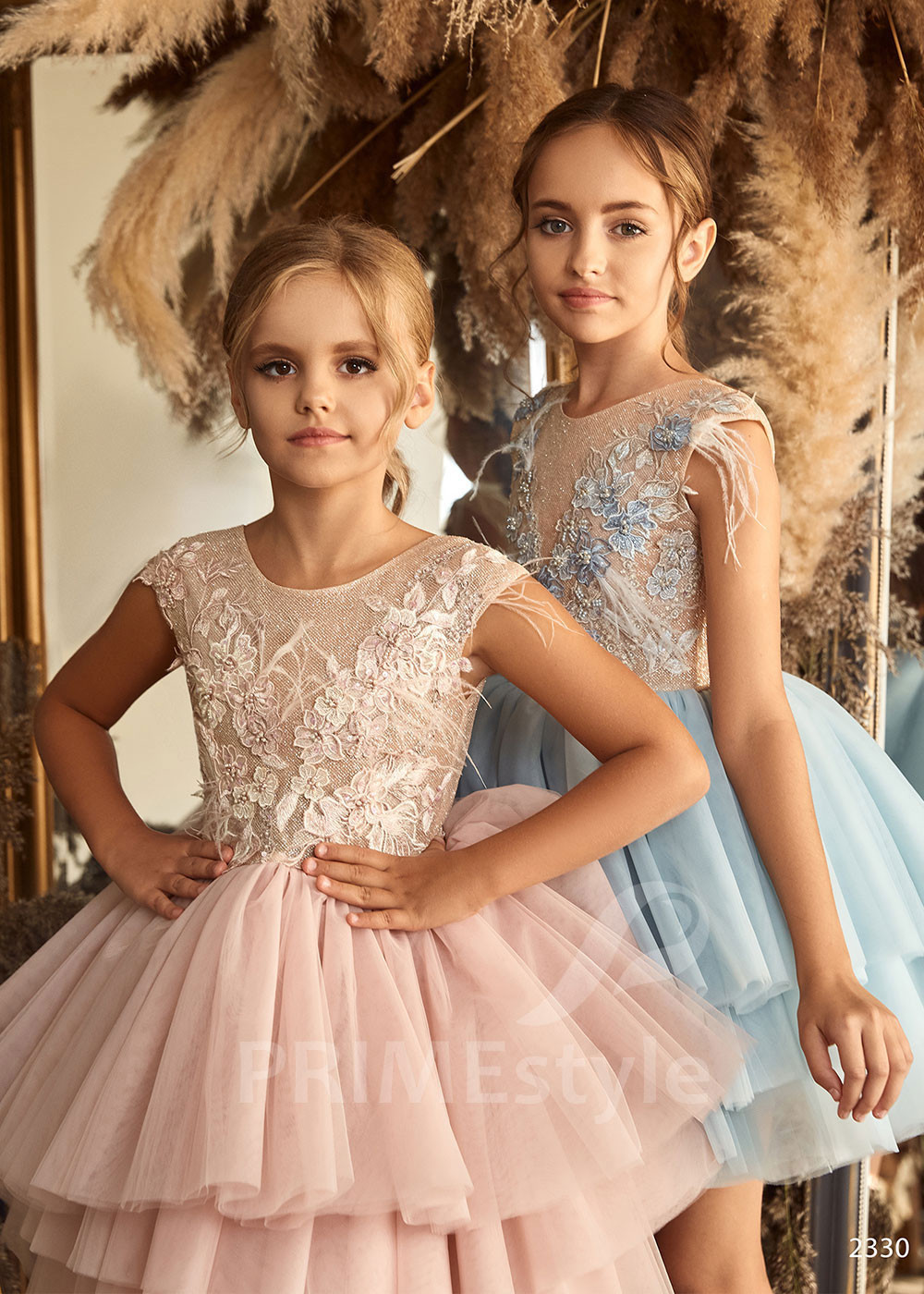 Detské šaty na svadbu RC2330