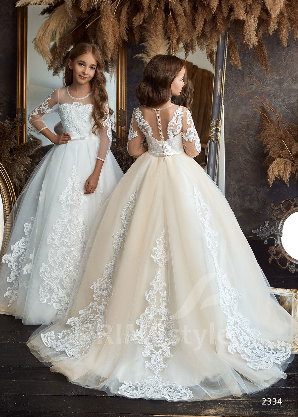 Šaty na 1. sväté prijímanie RC2334