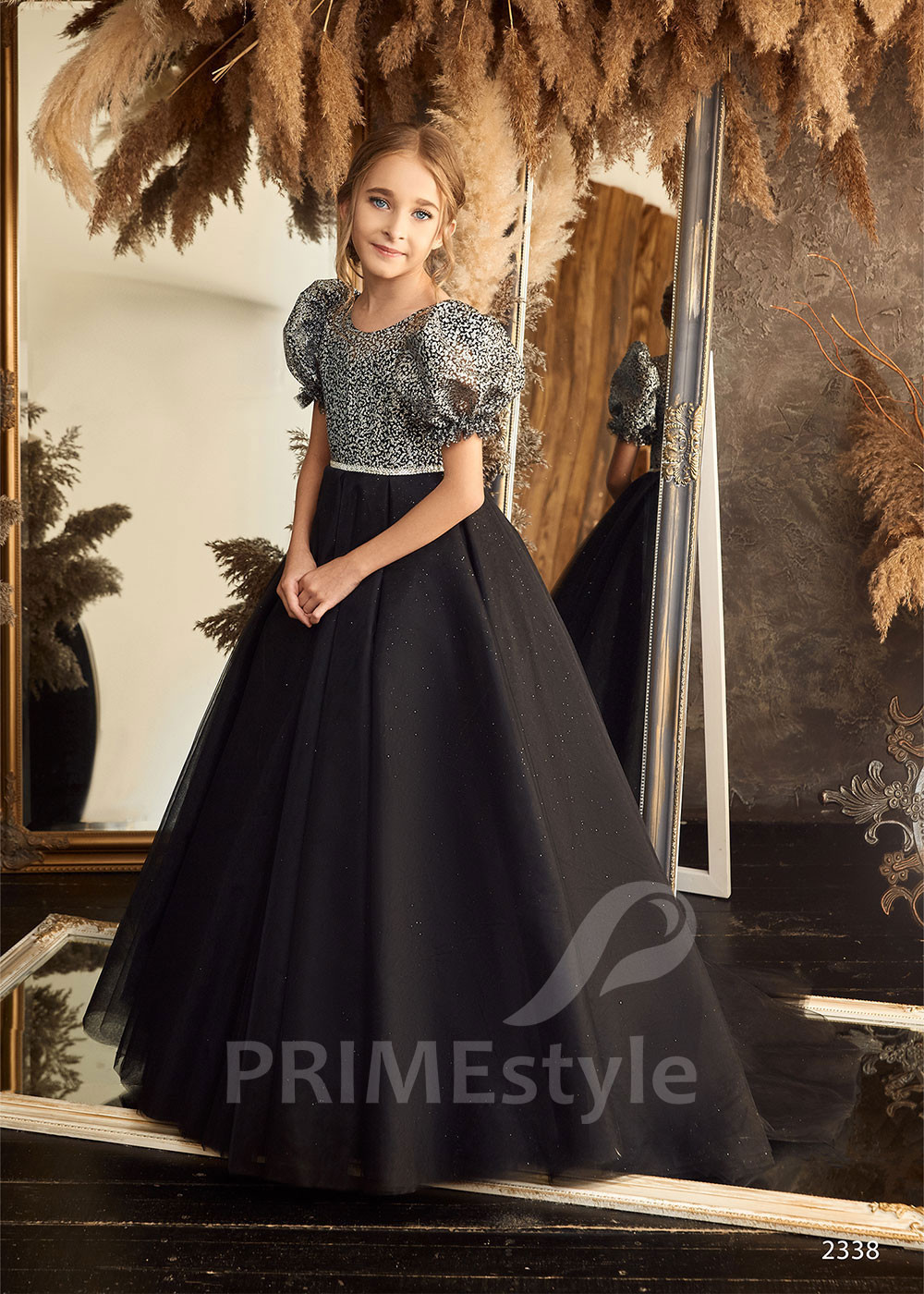 Detské slávnostné šaty RC2338