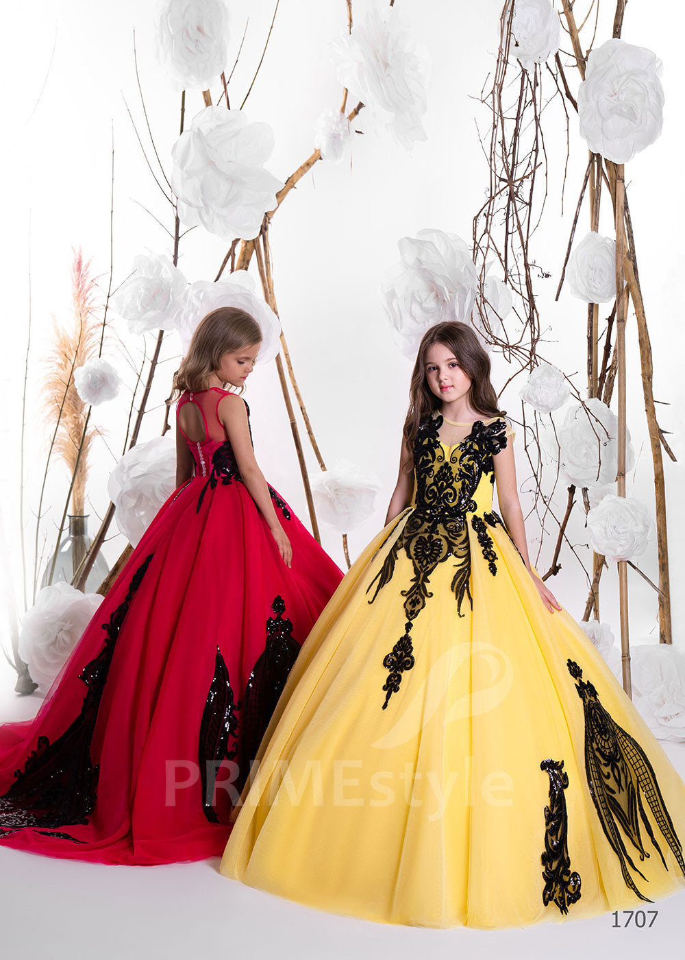 Slávnostné dievčenské šaty RC1707