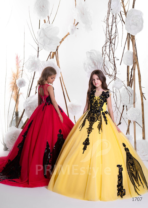 Slávnostné dievčenské šaty RC1707