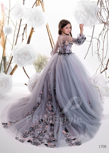 Luxusné dievčenské šaty RC1708 - primestyle.sk