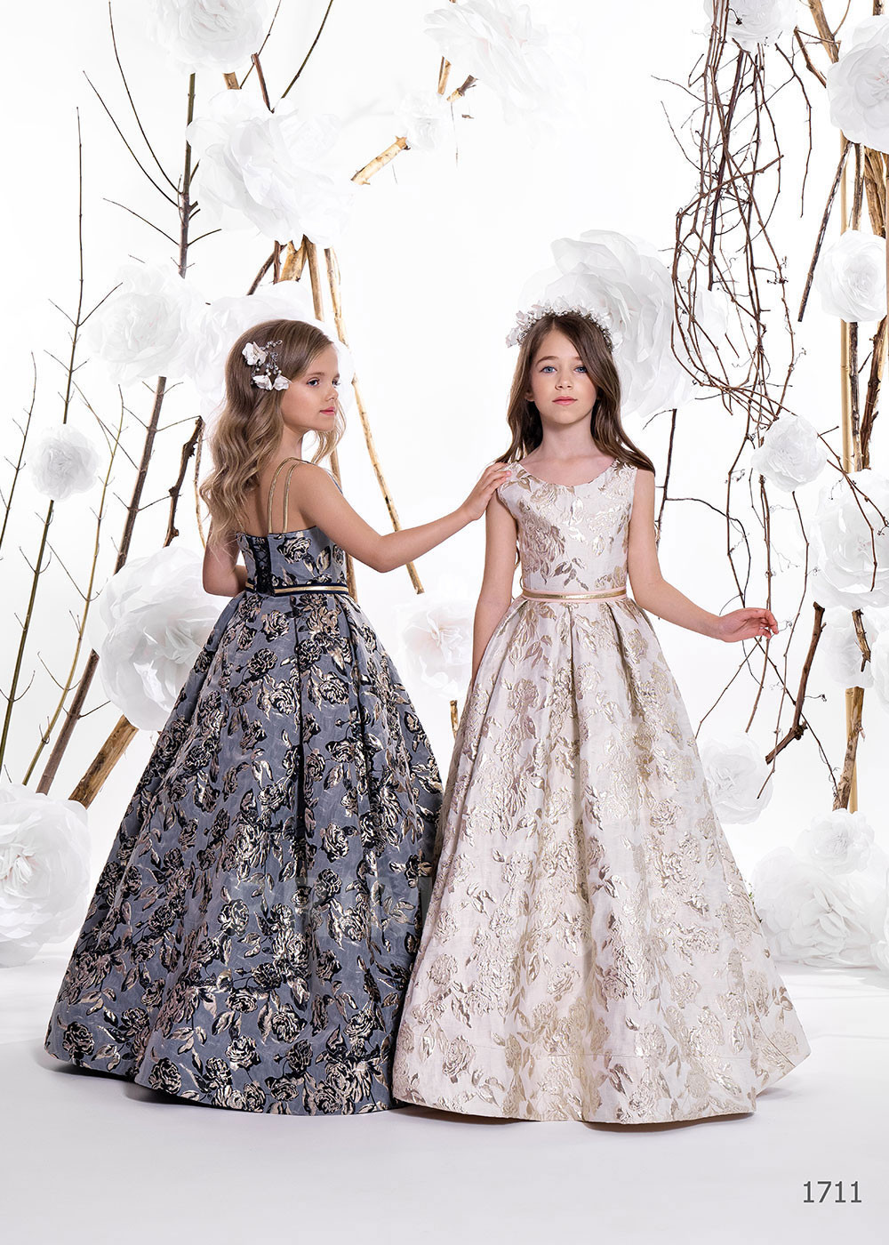 Slávnostné dievčenské šaty RC1711