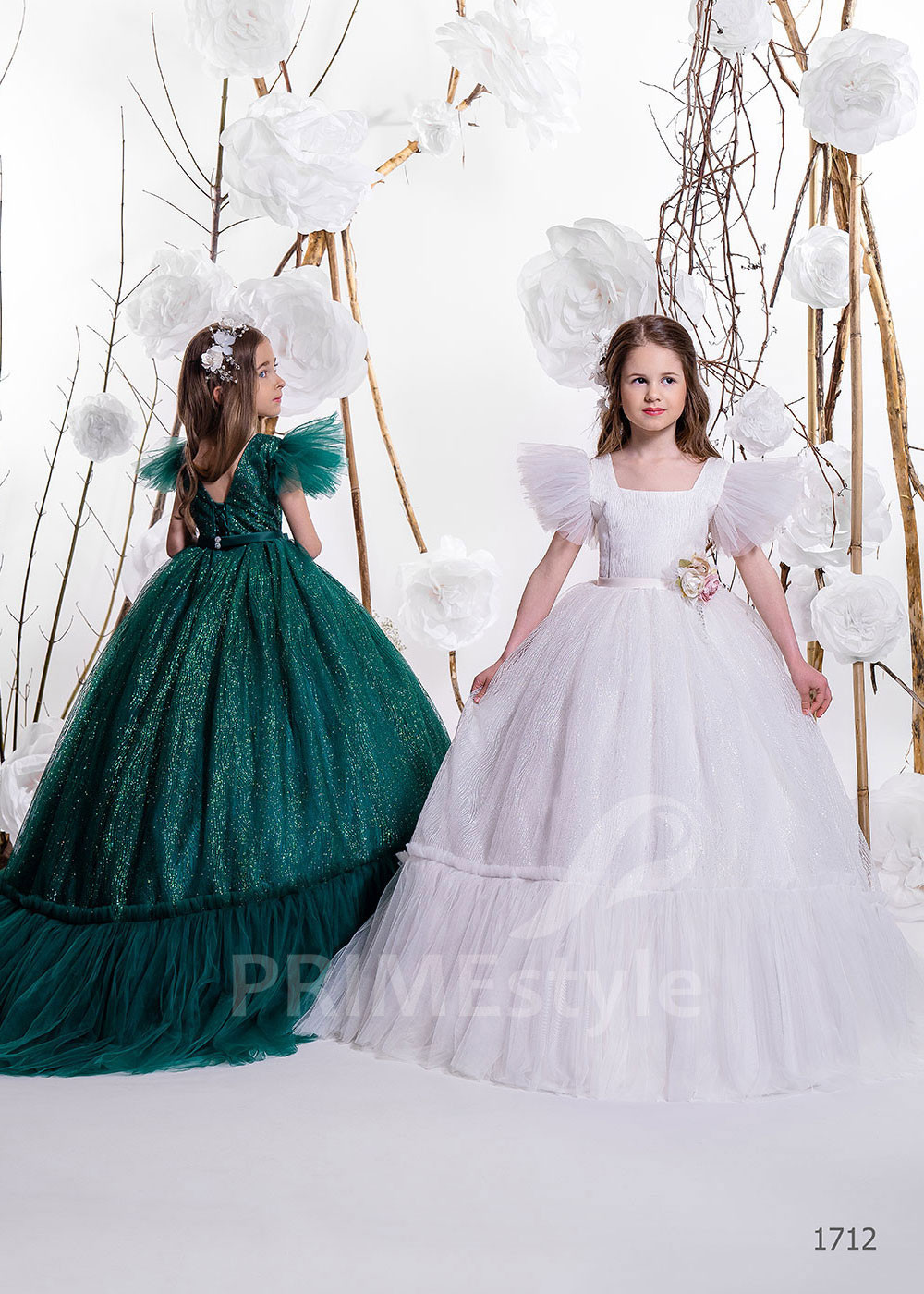 Dievčenské spoločenské šaty RC1712