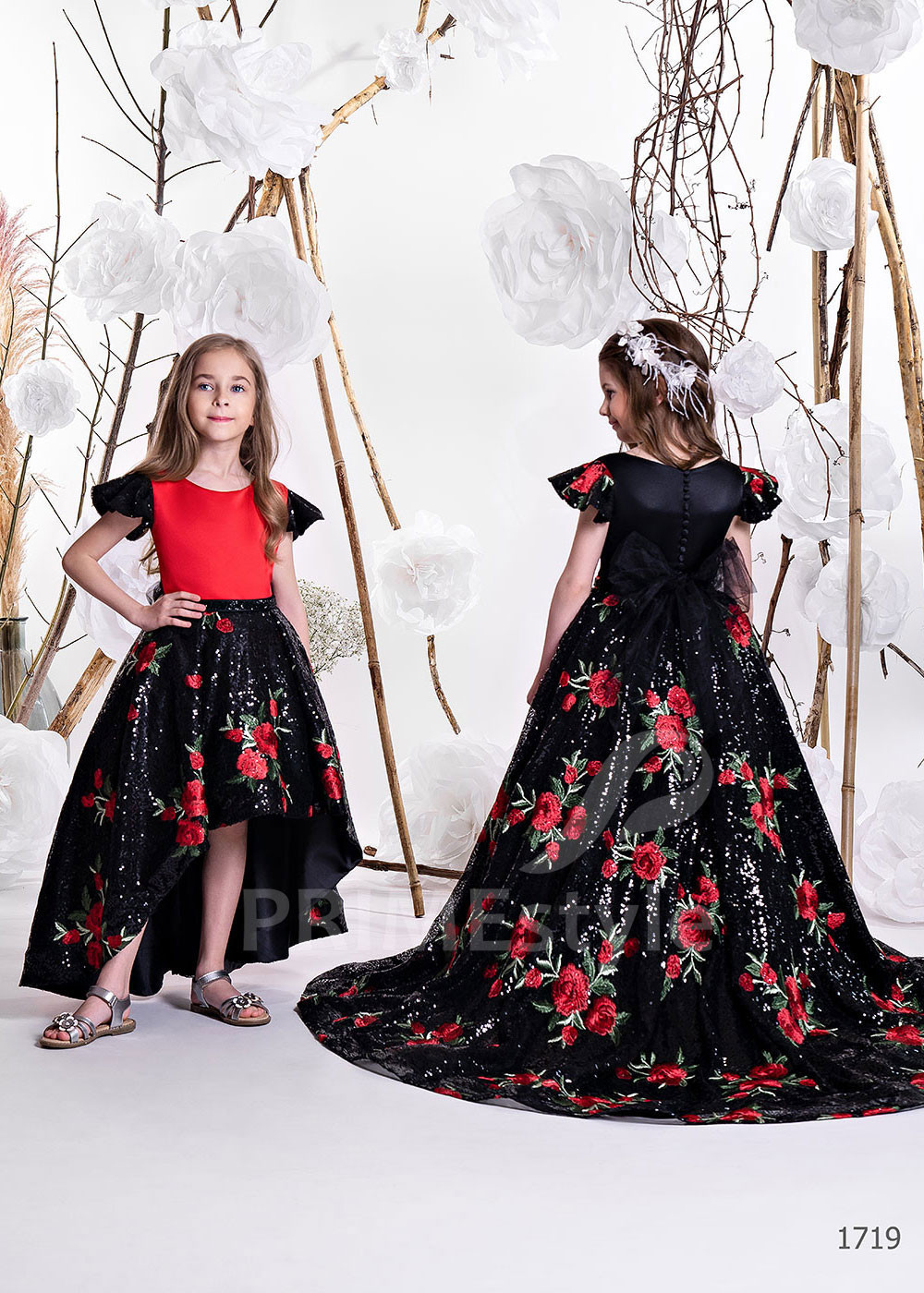 Luxusné dievčenské šaty RC1719