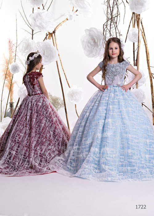 Detské slávnostné šaty RC1722